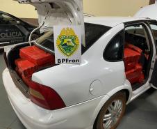 BPFron apreende mais de meia tonelada de maconha no Oeste do Estado