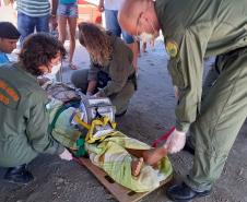 BPMOA atende vítima com hipoglicemia na Ilha de Superagui 