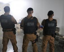 Policiais militares da ROTAM de Paranaguá localizam depósito com pasta base de cocaína estimada em R$ 150 milhões