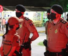 PM aborda mais de 3 mil pessoas e encaminha mais de 100 nos primeiros dias de Carnaval, no Litoral