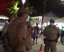 PM aborda mais de 3 mil pessoas e encaminha mais de 100 nos primeiros dias de Carnaval, no Litoral