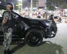 PM aborda mais de 3 mil pessoas e encaminha mais de 100 nos primeiros dias de Carnaval, no Litoral