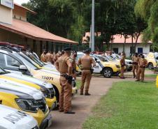 Operação da PM reforça policiamento em alguns bairros de Curitiba