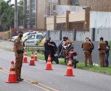 Operação da PM reforça policiamento em alguns bairros de Curitiba