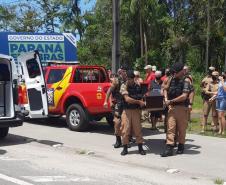 PM lamenta morte de policial militar vítima de acidente de trânsito, em Guaratuba