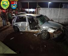 PM prende homem após acidente na cidade de Pato Branco (PR); uma mulher morreu