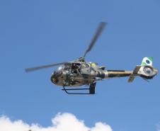 Unidade aérea da PM no Litoral garante agilidade no atendimento durante o feriadão
