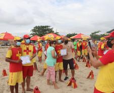 Corpo de Bombeiros forma 55 guarda-vidas civis voluntários no Litoral