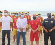 Corpo de Bombeiros forma 55 guarda-vidas civis voluntários no Litoral