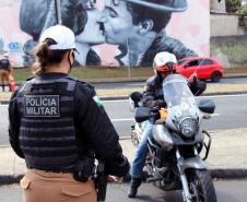 Dados do BPTran mostram que mais da metade dos acidentes de trânsito em Curitiba envolvem motos