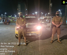 AIFU aborda mais de 200 pessoas e apreende 36 conjuntos de som durante o feriado de Carnaval, no Litoral 
