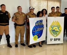 Batalhão da PM abre espaço para a Semana Mundial de Conscientização ao Autismo em estande na ExpoLondrina
