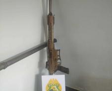 PM localiza mais uma arma de fogo longa durante buscas em Guarapuava