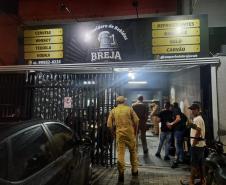 Em operação conjunta AIFU, forças de segurança fiscalizam estabelecimentos em Curitiba