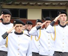 Polícia Militar do Paraná faz cerimônia em homenagem a Tiradentes, em São José dos Pinhais