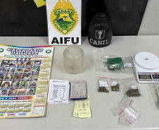 AIFU encaminha seis pessoas e apreende drogas e cigarros eletrônicos em Curitiba