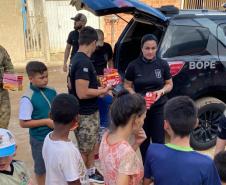 ENTREGA DE CHOCOLATES PÁSCOA BOPE 2022