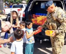 ENTREGA DE CHOCOLATES PÁSCOA BOPE 2022