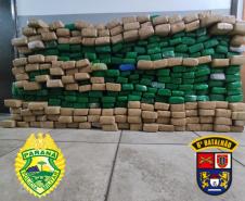 CHOQUE 6º BPM APREENDE 240KG DE MACONHA