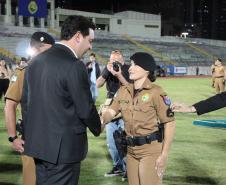PMPR realiza formatura de 352 novos policiais militares em Maringá