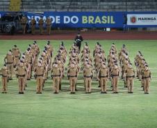 PMPR realiza formatura de 352 novos policiais militares em Maringá