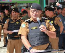 PMPR faz o lançamento oficial de nova unidade policial que reforçará a segurança em Curitiba e na RMC. 