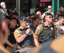 PMPR faz o lançamento oficial de nova unidade policial que reforçará a segurança em Curitiba e na RMC. 