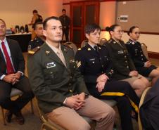 Polícia Militar do Paraná é escolhida pela ONU para sediar curso de capacitação de policiais para atuarem em missões de paz. 