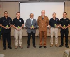 Polícia Militar do Paraná é escolhida pela ONU para sediar curso de capacitação de policiais para atuarem em missões de paz. 