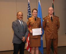 Polícia Militar do Paraná é escolhida pela ONU para sediar curso de capacitação de policiais para atuarem em missões de paz. 