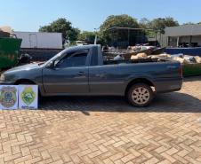 Ação conjunta na região de fronteira resulta na apreensão de 1,2 mil caixas de cigarros e num prejuízo de R$ 3 milhões ao crime. 