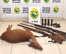 Dois homens armados são presos por caça ilegal em Pato Branco