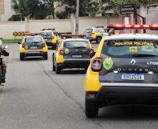 PM deflagra operação que reforçará o policiamento na região sul de Curitiba.