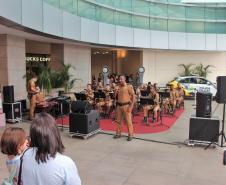 Exposição de viaturas e apresentação da Banda de música. 