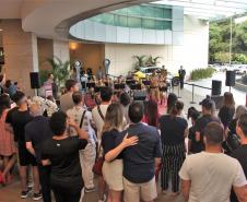 Exposição de viaturas e apresentação da Banda de música. 