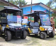 Entrega UTVs Ilha do Mel