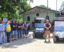 Entrega UTVs Ilha do Mel