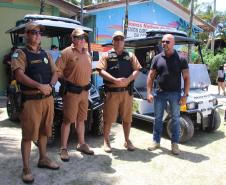 Entrega UTVs Ilha do Mel