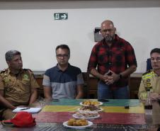 Reunião Forças de Segurança - Chuvas no Litoral