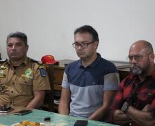 Reunião Forças de Segurança - Chuvas no Litoral