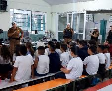 BPTran visita escola em Foz do Iguaçu 