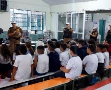BPTran visita escola em Foz do Iguaçu 