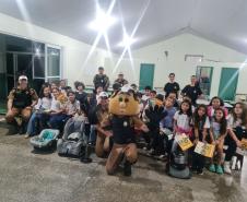 BPTran visita escola em Foz do Iguaçu 