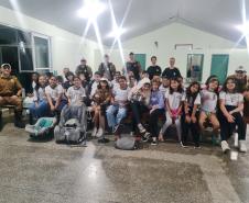 BPTran visita escola em Foz do Iguaçu 