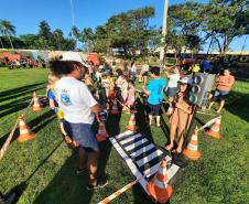 AÇÃO DO BPTRAN EM PARQUE DE FOZ DO IGUAÇU 
