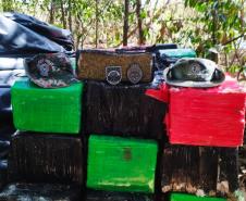 A ação, que faz parte da Operação Protetor das Divisas e Fronteiras, resultou na interceptação de 933,85 quilos de maconha