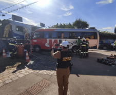 Simulação de Sinistro em Linha Férrea