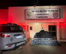 A droga pesou, ao todo, 910 quilogramas