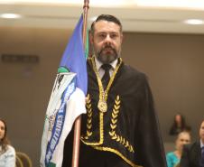 O evento contou com a presença de diversas autoridades civis e militares, além de amigos e familiares dos membros da academia