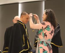 O evento contou com a presença de diversas autoridades civis e militares, além de amigos e familiares dos membros da academia